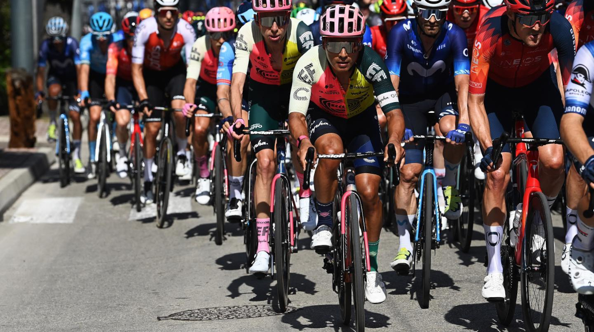 Jonathan Caicedo (EF Education - EasyPost), durante la Etapa 7 del Giro de Italia, el 12 de mayo de 2023.