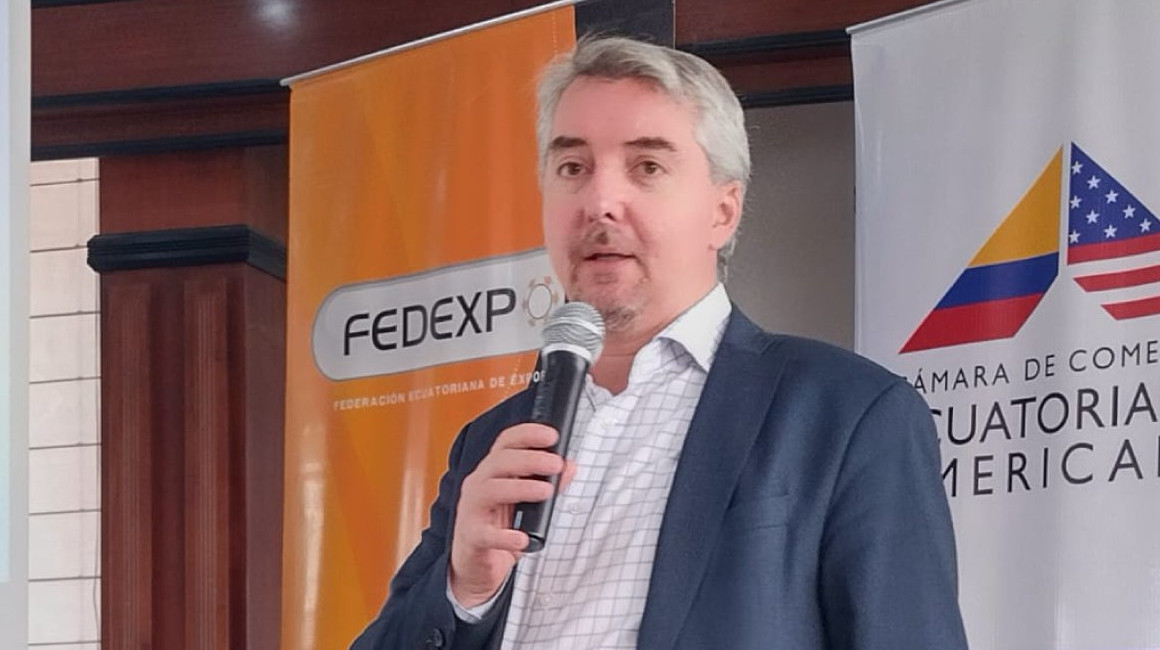 Felipe Ribadeneira, presidente de la Federación Ecuatoriana de Exportadores (Fedexpor). 