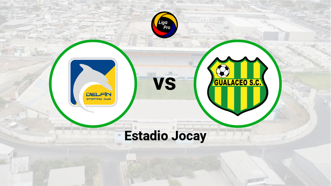Delfín se enfrenta a Gualaceo en el estadio Jocay el 27 de mayo de 2023.