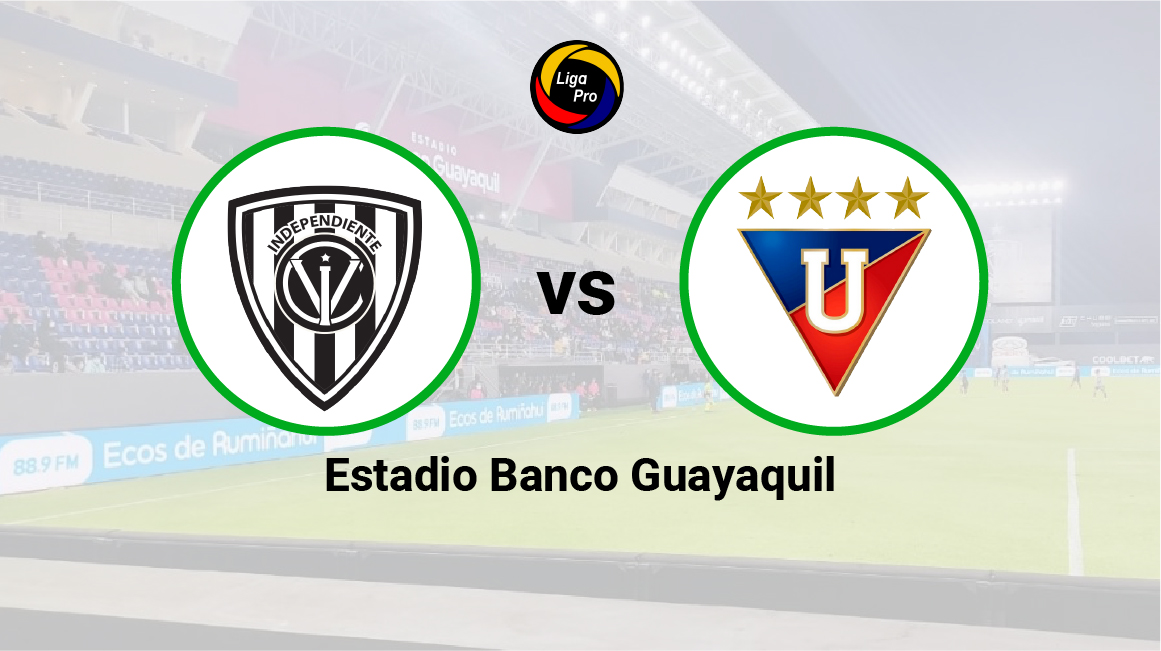 Independiente del Valle se enfrenta a Liga de Quito en el estadio Banco Guayaquil el 28 de mayo de 2023.