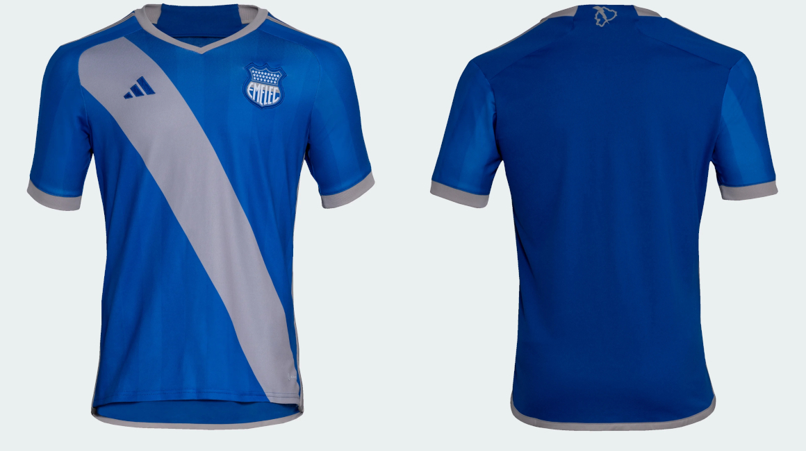 Adidas presentó la nueva camiseta de Emelec para la temporada 2023.