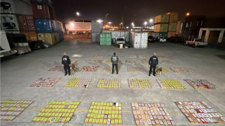 Más de tres toneladas de cocaína incautadas en múltiples operativos