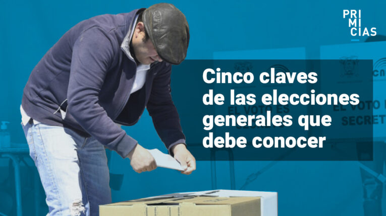 Votaciones para escoger presidente y asambleístas en Ecuador en 2023.