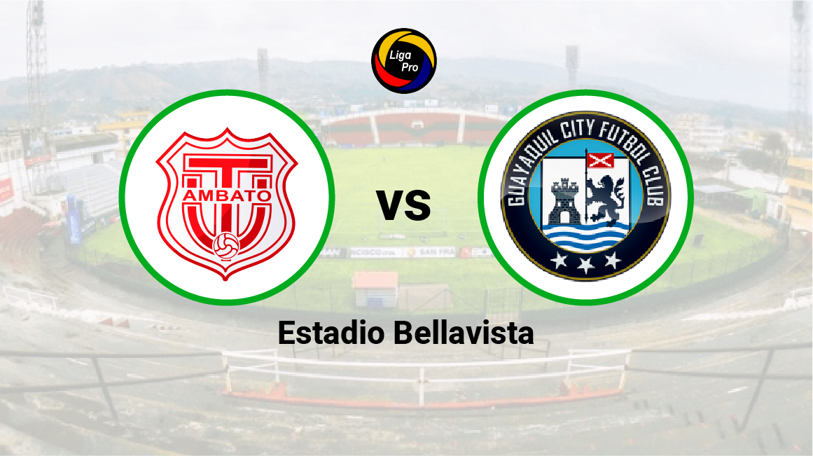 Técnico Universitario se enfrenta a Guayaquil City en el estadio Bellavista el 4 de junio de 2023.