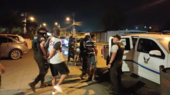 La Policía capturó a dos sospechosos por el secuestro de seis personas, miembros de dos familias, en Chongón (al oeste Guayaquil), el 24 de mayo del 2023.