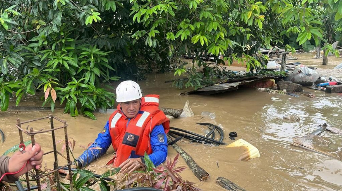 Esmeraldas: más de 17.000 damnificados por inundaciones