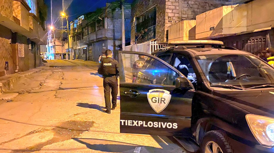 Policía detona artefacto explosivo en el norte de Quito