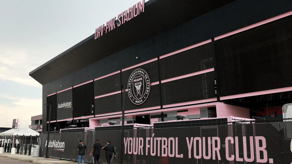 Imagen del 7 de junio de 2023 del Estadio DRV PNK, en la localidad de Fort Lauderdale, donde hace de local el Inter Miami y donde jugará el argentino Lionel Messi.
