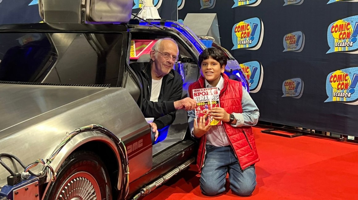 La Comic Con Ecuador recibió en 2022 la visita del actor estadounidense Christopher Lloyd, el doctor Brown de las películas de 'Volver al futuro'. 