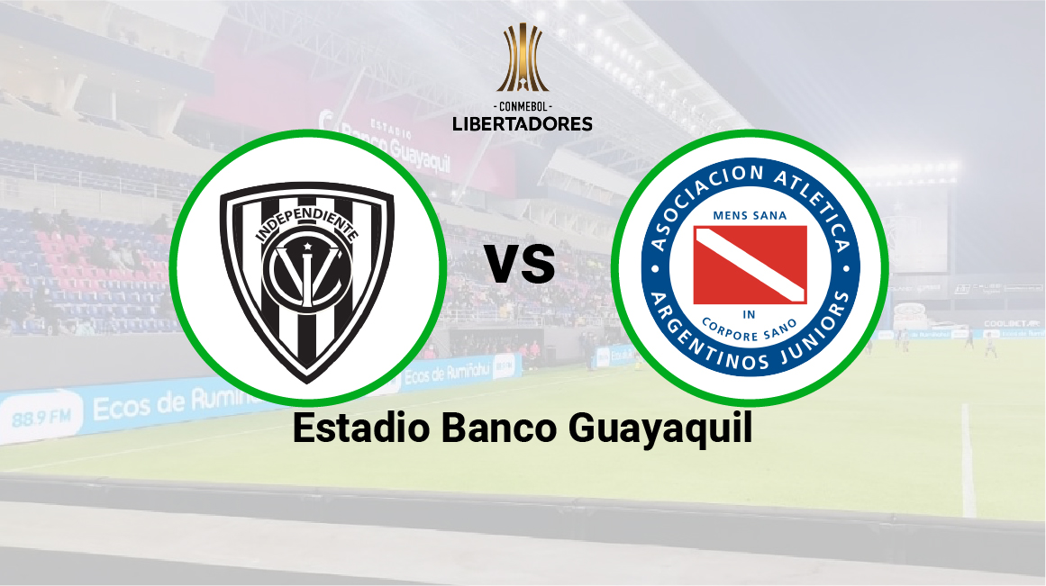Independiente del Valle se enfrenta a Argentinos Juniors en el estadio Banco Guayaquil, el 28 de junio de 2023.