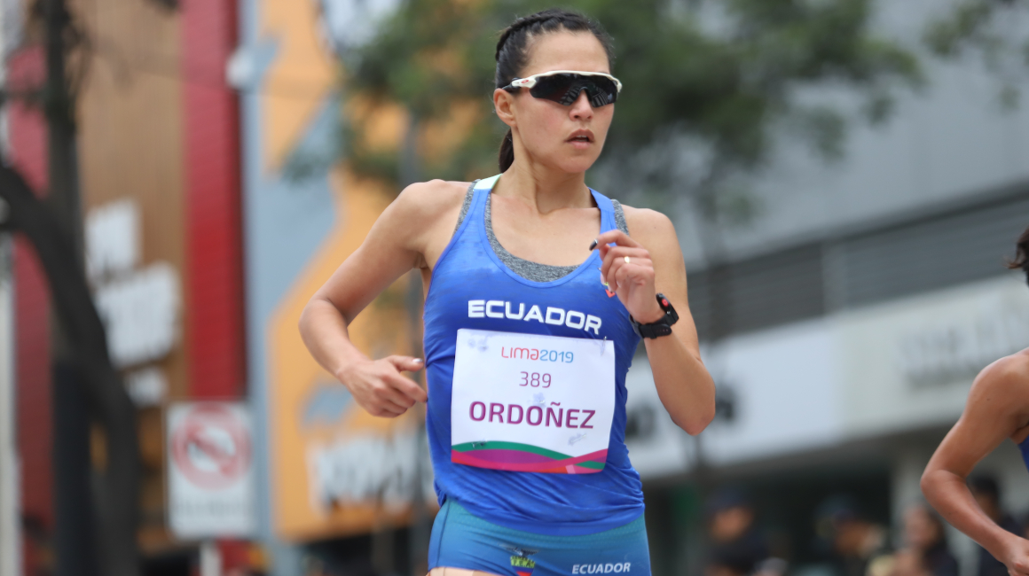 Johana Ordóñez, durante los Juegos Panamericanos de Lima 2019.