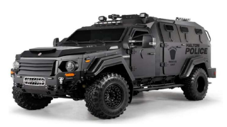 Imagen referencial de los vehículos blindados que la Policía Nacional busca adquirir.