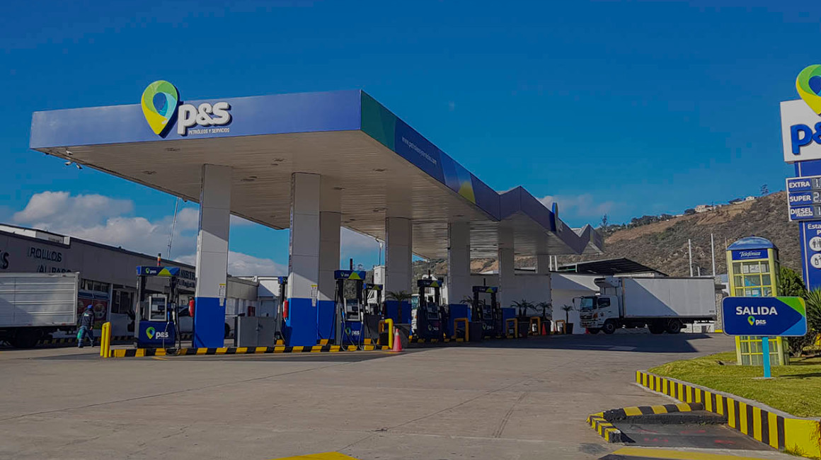 Imagen referencial de una gasolinera en Ecuador.