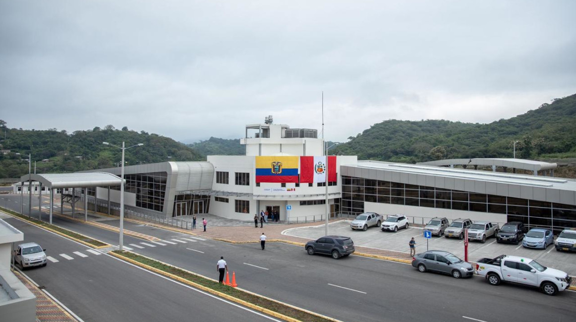 Centro Binacional de Atención de Frontera, en el sector Macará-La Tina, en el límite entre Ecuador y Perú.