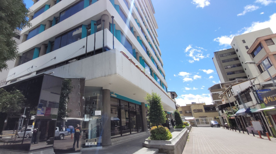 Fachada de la Superintendencia de Compañías, en Quito. Foto del 10 de julio de 2023.