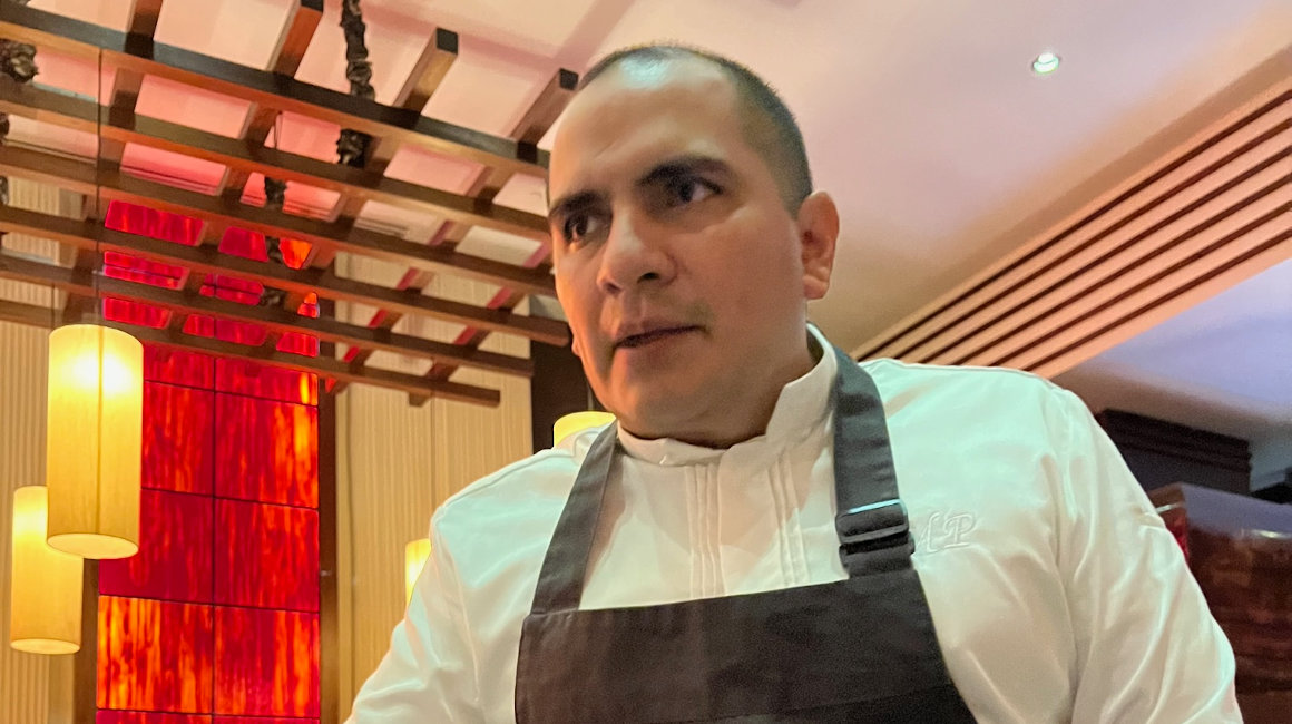 Miguel Ponce, chef ejecutivo del Hotel Colón, en Guayaquil.