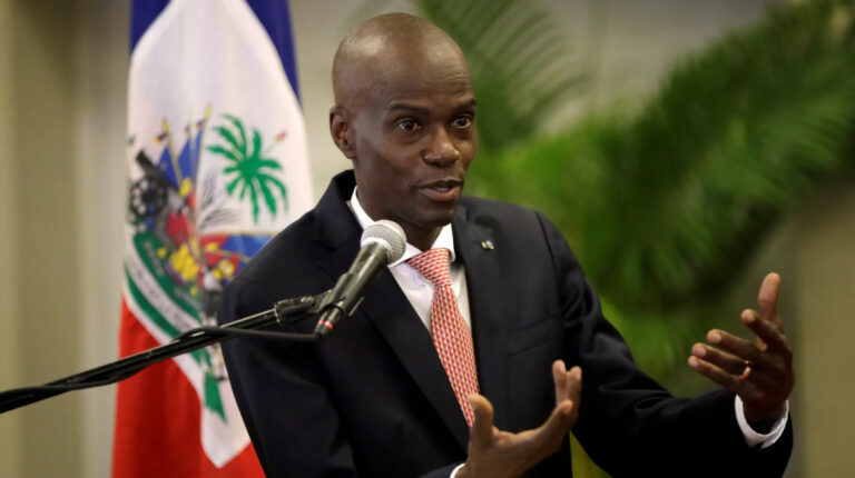 El asesinado presidente de Haití, Jovenel Moïse.