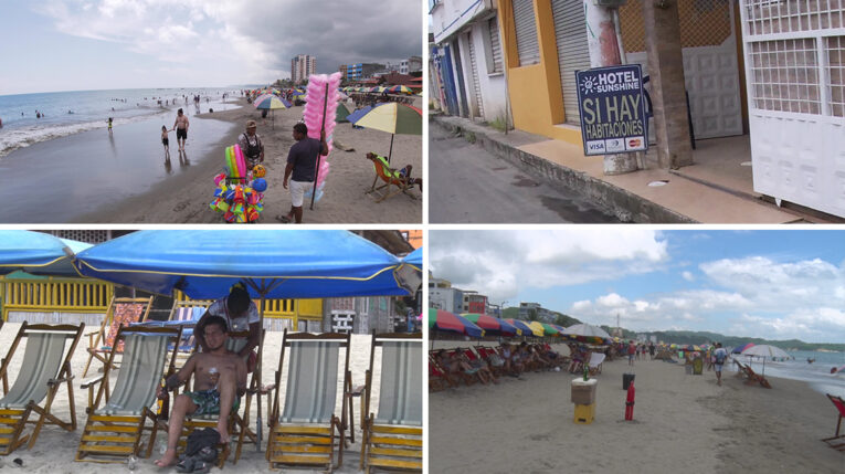 Comerciantes de Atacames y Tonsupa bajan los precios para atraer turistas