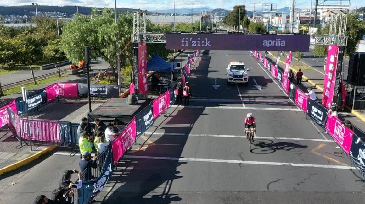 La carrera Giro d’Italia-Ride Like a Pro terminó en Quito.
