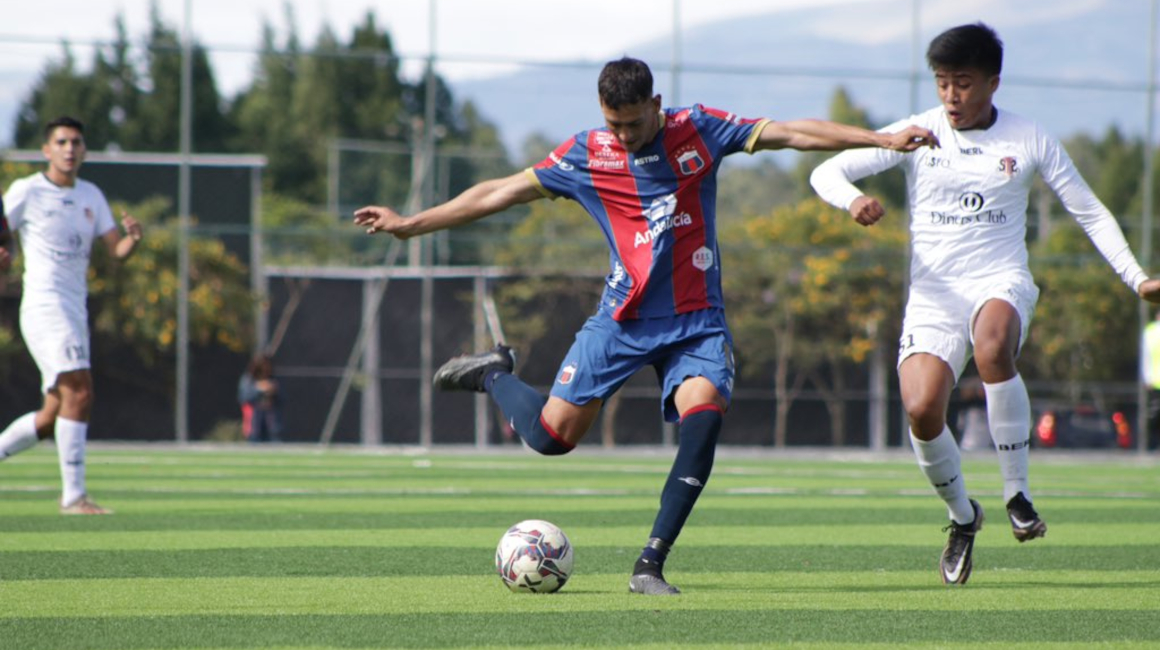 El Deportivo Quito se enfrentó a la USFQ el 30 de julio de 2023.
