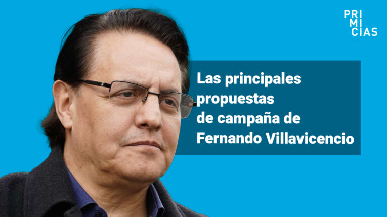 Fernando Villavicencio: Estas son sus propuestas de empleo, seguridad, salud y educación