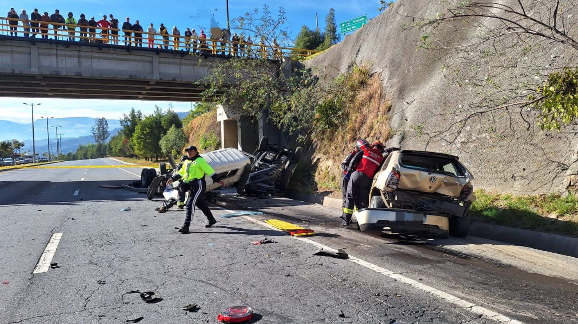 Un accidente de tránsito ocurrió en la Ruta Viva el 3 de agosto de 2023.