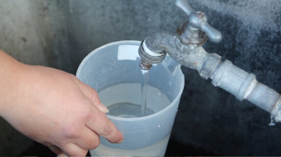 Imagen referencial agua potable Quito