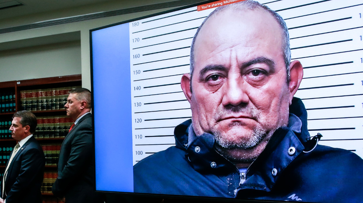 Narco colombiano 'Otoniel' condenado a 45 años