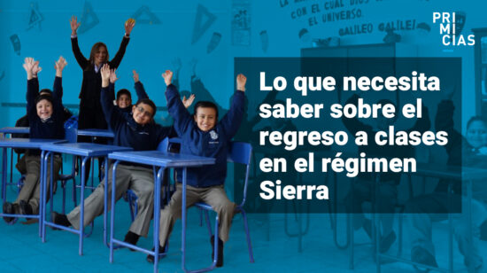 inicio de clases régimen Sierra - Amazonia