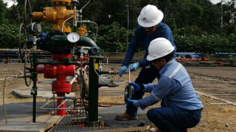Pruebas de viscosidad del petróleo del campo Ishopingo del ITT, 21 de julio de 2023.