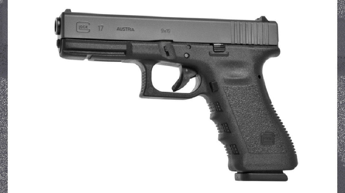 Pistola calibre 9X19mm producida por Glock Intenational.