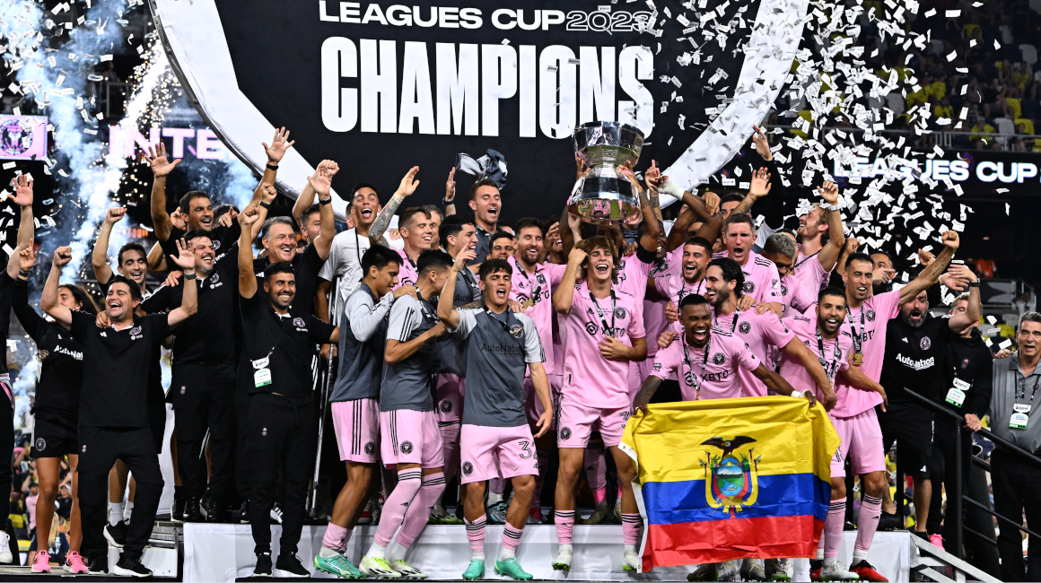 Inter Miami campeón de la Leagues Cup con Messi, Arroyo y Campana