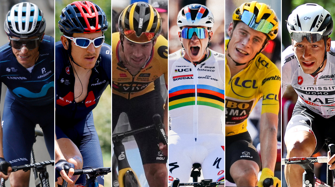 Enric Mas, Geraint Thomas, Primoz Roglic, Remco Evenepoel, Jonas Vingegaard y Joao Almeida están entre los favoritos a ganar la Vuelta a España 2023.