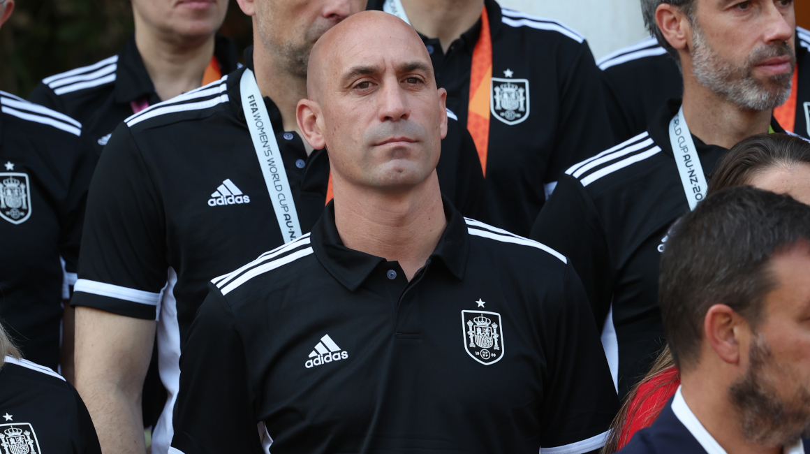 Luis Rubiales, presidente de la Federación Española de Fútbol, en un evento el 22 de agosto de 2023.