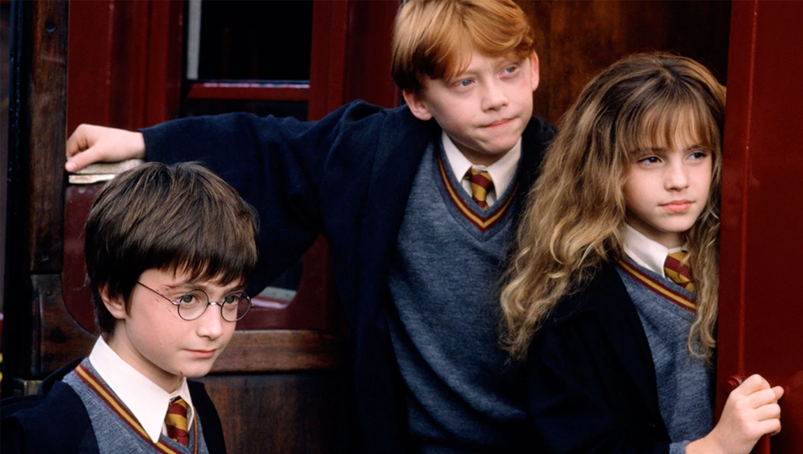 Harry, Ron y Hermioner, los inolvidables protagonistas de 'Harry Potter'.