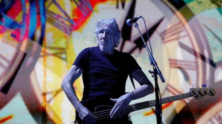 Roger Waters en una presentación en Madrid en 2018.