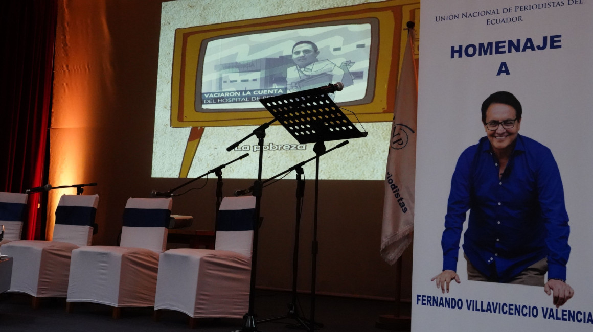 El 8 de septiembre de 2023, en la Unión Nacional de Periodistas, se realizó un homenaje póstumo a Fernando Villavicencio, el 8 de septiembre de 2023.