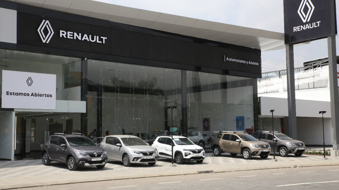Concesionaria de Renault, de Automotores y Anexos, en Ecuador.