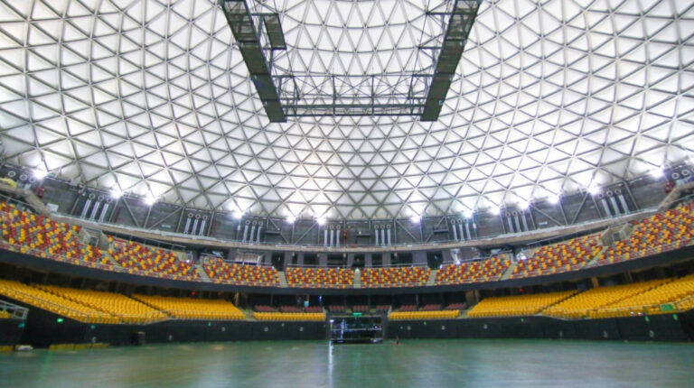 La Arena del Parque O'Higgins, en la Región Metropolitana de Santiago.