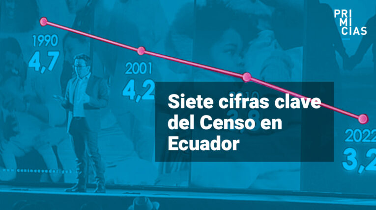 Estas son las siete cifras clave del Censo en Ecuador