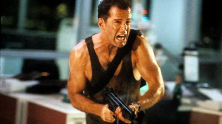 Bruce Willis, en una escena de 'Duro de matar'.