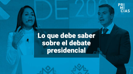 Debate presidencial candidatos segunda vuelta electoral