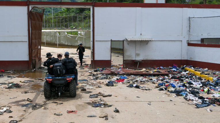 Exteriores de la cárcel de Tocorón, en Venezuela, donde estaba recluido el líder del Tren de Aragua, septiembre de 2023.