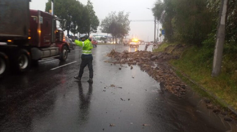 Ocho emergencias se registraron por lluvia en Quito
