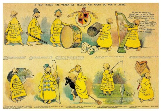 La curiosa historia del ‘Yellow Kid’ y el origen de la prensa amarilla