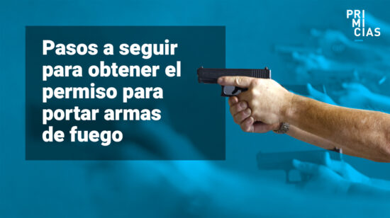 pasos permiso porte de armas fuego Ecuador