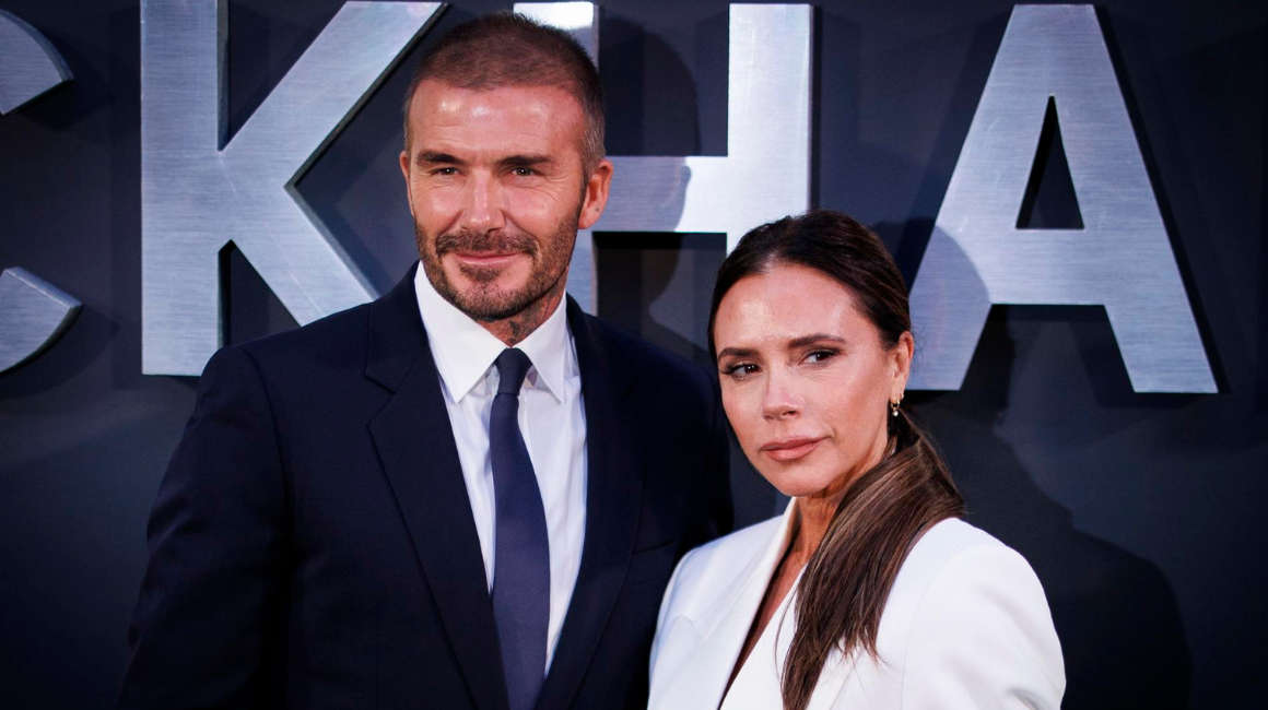 Victoria y David Beckham en el estreno del documental 'Beckham' en Londres