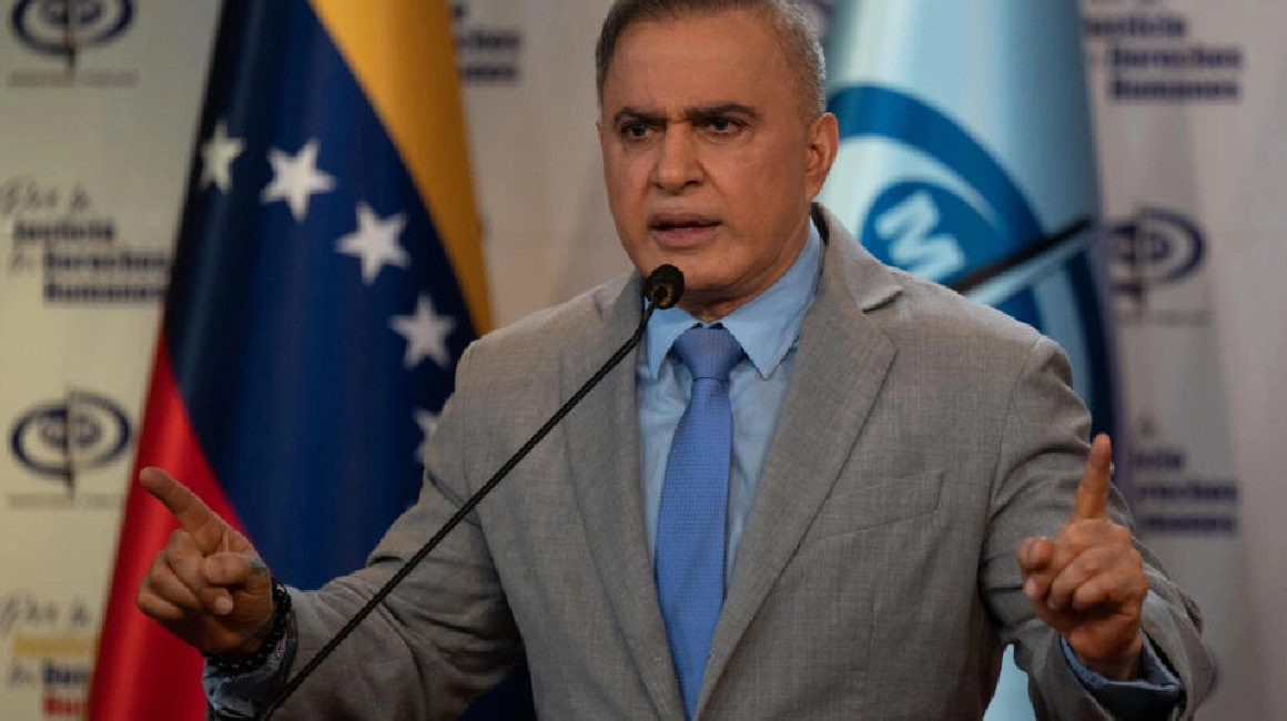El fiscal general de Venezuela, Tarek William Saab, el 5 de octubre de 2023
