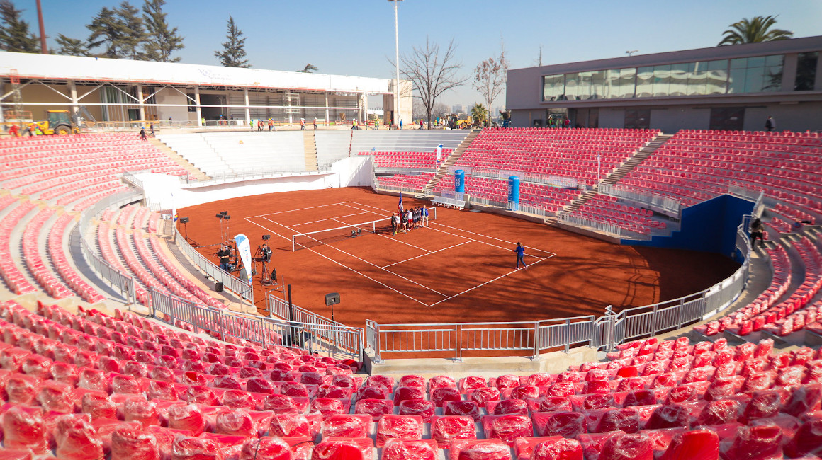 Cancha tenis Santiago 2023