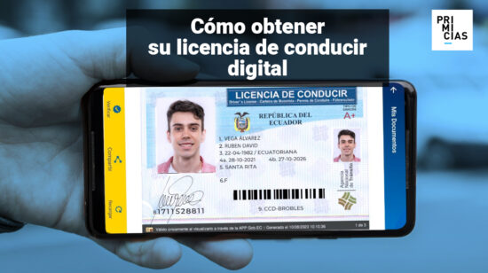 licencia de conducir digital ANT Ecuador
